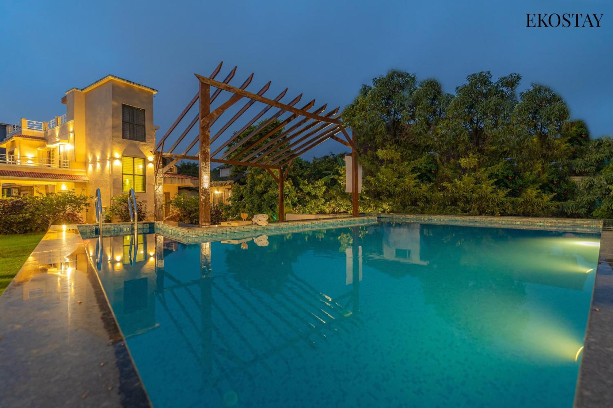 Ekostay Gold - Olive Crest Villa - Spacious Lawn Lonavala Exterior foto